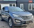 Серый Хендай Санта Фе, объемом двигателя 2 л и пробегом 129 тыс. км за 19000 $, фото 2 на Automoto.ua