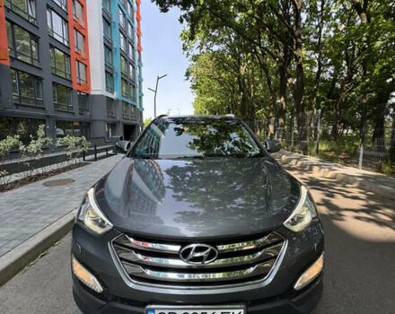 Сірий Хендай Санта Фе, об'ємом двигуна 2.36 л та пробігом 150 тис. км за 14900 $, фото 14 на Automoto.ua