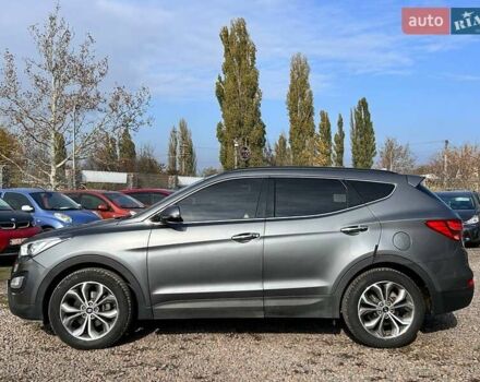 Серый Хендай Санта Фе, объемом двигателя 2 л и пробегом 129 тыс. км за 19000 $, фото 7 на Automoto.ua