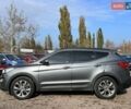 Серый Хендай Санта Фе, объемом двигателя 2 л и пробегом 129 тыс. км за 19700 $, фото 7 на Automoto.ua