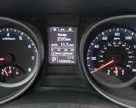 Серый Хендай Санта Фе, объемом двигателя 2.4 л и пробегом 147 тыс. км за 14700 $, фото 14 на Automoto.ua