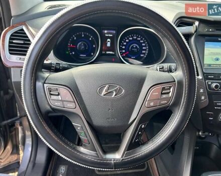 Серый Хендай Санта Фе, объемом двигателя 2 л и пробегом 129 тыс. км за 19700 $, фото 17 на Automoto.ua