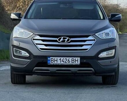 Серый Хендай Санта Фе, объемом двигателя 2.2 л и пробегом 96 тыс. км за 22000 $, фото 2 на Automoto.ua