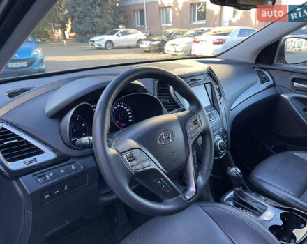 Серый Хендай Санта Фе, объемом двигателя 2.2 л и пробегом 203 тыс. км за 16500 $, фото 13 на Automoto.ua