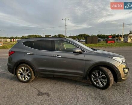 Серый Хендай Санта Фе, объемом двигателя 2.2 л и пробегом 133 тыс. км за 17400 $, фото 15 на Automoto.ua