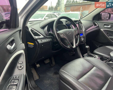 Серый Хендай Санта Фе, объемом двигателя 2 л и пробегом 247 тыс. км за 16500 $, фото 14 на Automoto.ua