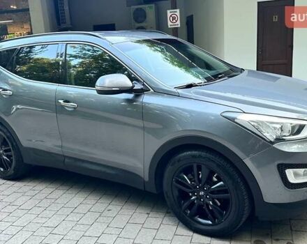 Сірий Хендай Санта Фе, об'ємом двигуна 2.2 л та пробігом 163 тис. км за 19733 $, фото 5 на Automoto.ua