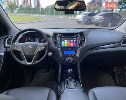 Сірий Хендай Санта Фе, об'ємом двигуна 2 л та пробігом 186 тис. км за 17499 $, фото 33 на Automoto.ua