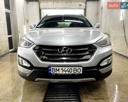 Серый Хендай Санта Фе, объемом двигателя 2 л и пробегом 130 тыс. км за 14700 $, фото 5 на Automoto.ua