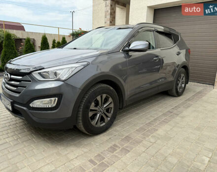 Серый Хендай Санта Фе, объемом двигателя 2.2 л и пробегом 190 тыс. км за 19500 $, фото 1 на Automoto.ua