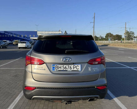 Серый Хендай Санта Фе, объемом двигателя 2.36 л и пробегом 110 тыс. км за 14200 $, фото 3 на Automoto.ua