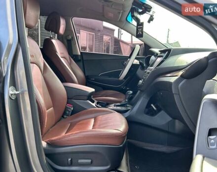 Серый Хендай Санта Фе, объемом двигателя 2 л и пробегом 129 тыс. км за 19700 $, фото 37 на Automoto.ua