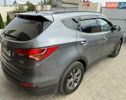 Серый Хендай Санта Фе, объемом двигателя 2.2 л и пробегом 190 тыс. км за 19500 $, фото 6 на Automoto.ua