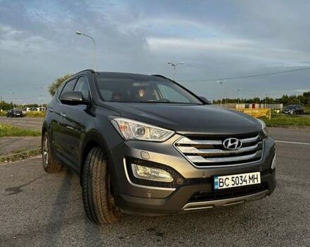 Серый Хендай Санта Фе, объемом двигателя 2.2 л и пробегом 133 тыс. км за 17400 $, фото 14 на Automoto.ua