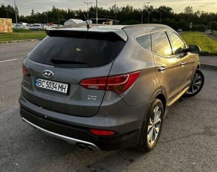 Серый Хендай Санта Фе, объемом двигателя 2.2 л и пробегом 133 тыс. км за 17400 $, фото 12 на Automoto.ua