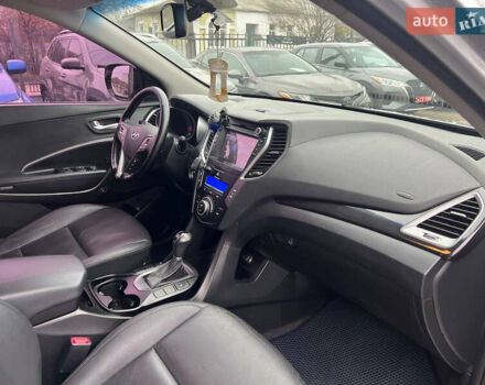 Серый Хендай Санта Фе, объемом двигателя 2 л и пробегом 247 тыс. км за 16500 $, фото 16 на Automoto.ua