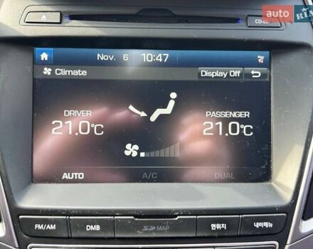 Серый Хендай Санта Фе, объемом двигателя 2 л и пробегом 129 тыс. км за 19000 $, фото 24 на Automoto.ua