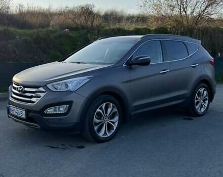 Серый Хендай Санта Фе, объемом двигателя 2.2 л и пробегом 96 тыс. км за 22000 $, фото 6 на Automoto.ua