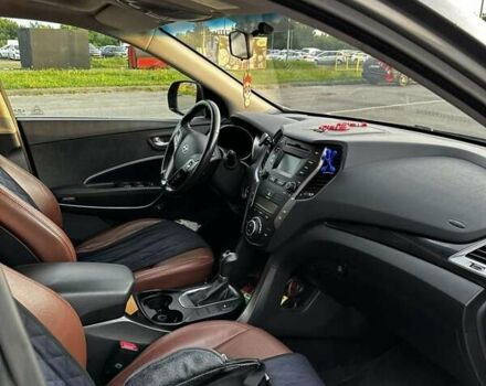 Серый Хендай Санта Фе, объемом двигателя 2.2 л и пробегом 133 тыс. км за 17400 $, фото 7 на Automoto.ua