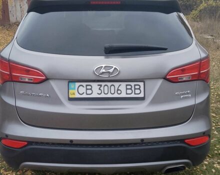 Серый Хендай Санта Фе, объемом двигателя 2.4 л и пробегом 147 тыс. км за 14700 $, фото 6 на Automoto.ua