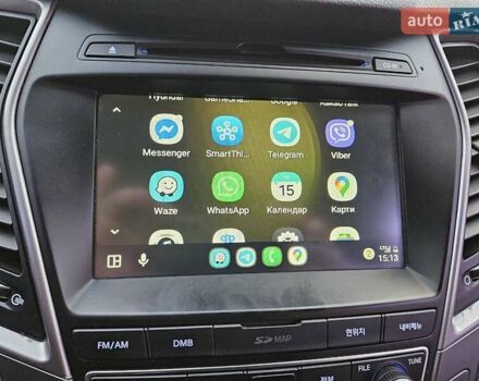 Сірий Хендай Санта Фе, об'ємом двигуна 2 л та пробігом 164 тис. км за 18800 $, фото 28 на Automoto.ua