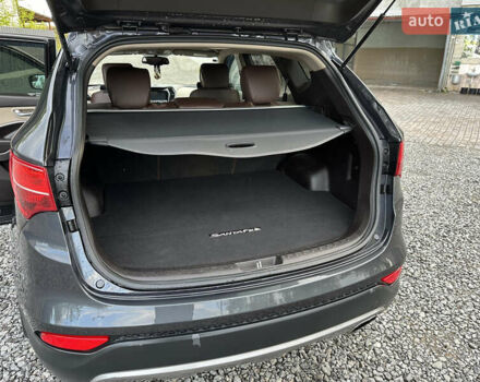 Сірий Хендай Санта Фе, об'ємом двигуна 2.36 л та пробігом 132 тис. км за 15200 $, фото 12 на Automoto.ua