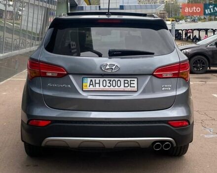 Серый Хендай Санта Фе, объемом двигателя 2.2 л и пробегом 141 тыс. км за 19900 $, фото 5 на Automoto.ua