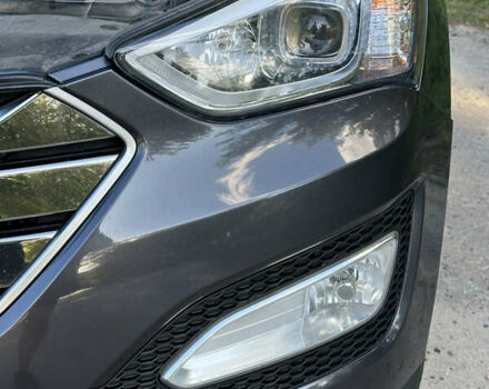 Сірий Хендай Санта Фе, об'ємом двигуна 2 л та пробігом 123 тис. км за 16500 $, фото 9 на Automoto.ua