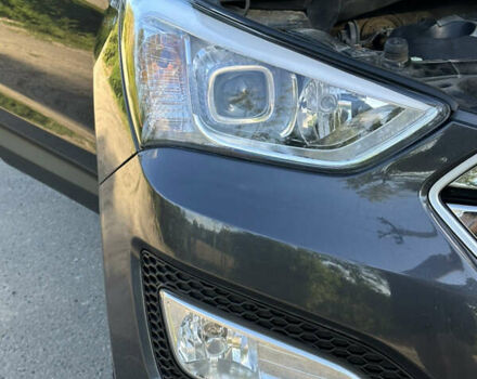 Сірий Хендай Санта Фе, об'ємом двигуна 2 л та пробігом 123 тис. км за 16500 $, фото 8 на Automoto.ua