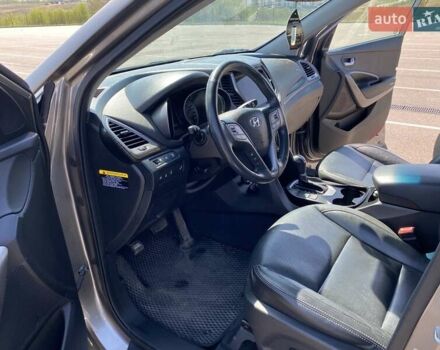 Серый Хендай Санта Фе, объемом двигателя 2.36 л и пробегом 185 тыс. км за 13950 $, фото 8 на Automoto.ua