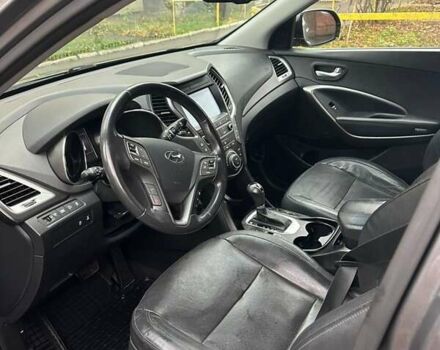 Серый Хендай Санта Фе, объемом двигателя 2.2 л и пробегом 179 тыс. км за 21500 $, фото 24 на Automoto.ua