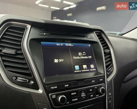Сірий Хендай Санта Фе, об'ємом двигуна 2.2 л та пробігом 130 тис. км за 18300 $, фото 11 на Automoto.ua