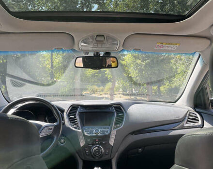 Серый Хендай Санта Фе, объемом двигателя 2.2 л и пробегом 150 тыс. км за 19200 $, фото 4 на Automoto.ua