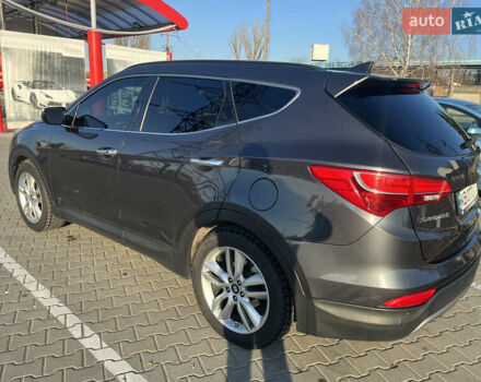 Сірий Хендай Санта Фе, об'ємом двигуна 2 л та пробігом 145 тис. км за 14600 $, фото 1 на Automoto.ua