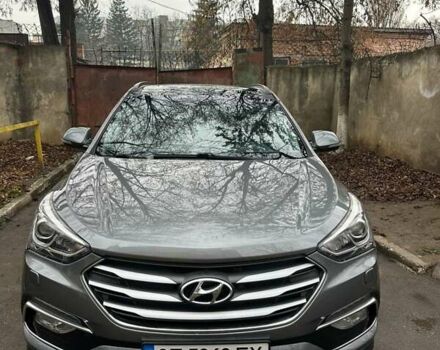 Серый Хендай Санта Фе, объемом двигателя 2.2 л и пробегом 179 тыс. км за 21500 $, фото 1 на Automoto.ua