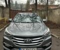 Серый Хендай Санта Фе, объемом двигателя 2.2 л и пробегом 179 тыс. км за 21500 $, фото 1 на Automoto.ua