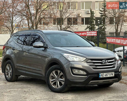 Сірий Хендай Санта Фе, об'ємом двигуна 2.4 л та пробігом 147 тис. км за 17400 $, фото 1 на Automoto.ua