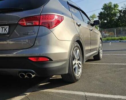 Сірий Хендай Санта Фе, об'ємом двигуна 2 л та пробігом 180 тис. км за 16500 $, фото 15 на Automoto.ua