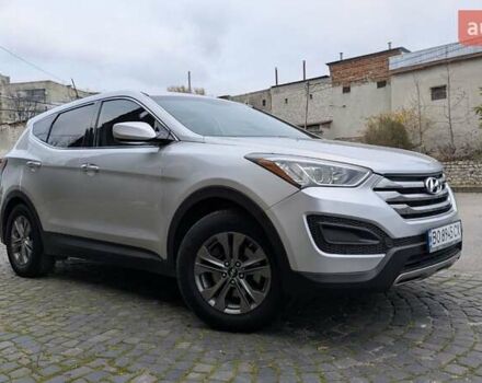Серый Хендай Санта Фе, объемом двигателя 2.36 л и пробегом 155 тыс. км за 13300 $, фото 5 на Automoto.ua