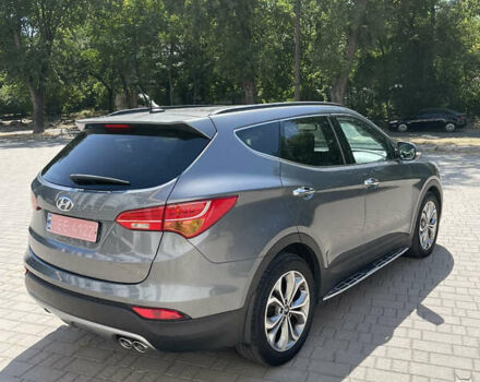 Серый Хендай Санта Фе, объемом двигателя 2.2 л и пробегом 150 тыс. км за 19200 $, фото 11 на Automoto.ua