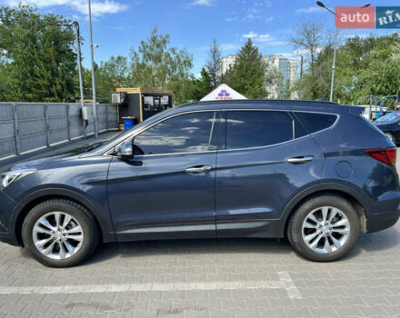 Серый Хендай Санта Фе, объемом двигателя 1.99 л и пробегом 115 тыс. км за 18800 $, фото 3 на Automoto.ua