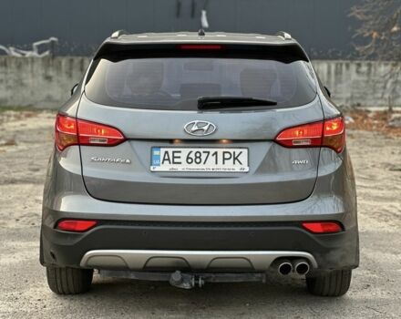 Серый Хендай Санта Фе, объемом двигателя 2.4 л и пробегом 147 тыс. км за 17399 $, фото 2 на Automoto.ua