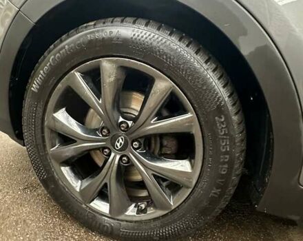 Серый Хендай Санта Фе, объемом двигателя 2.2 л и пробегом 179 тыс. км за 21500 $, фото 10 на Automoto.ua