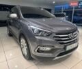 Серый Хендай Санта Фе, объемом двигателя 2.2 л и пробегом 168 тыс. км за 18900 $, фото 2 на Automoto.ua
