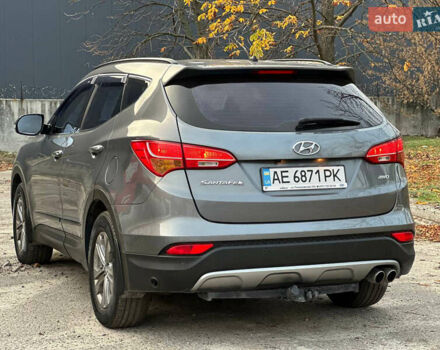 Сірий Хендай Санта Фе, об'ємом двигуна 2.4 л та пробігом 147 тис. км за 17400 $, фото 6 на Automoto.ua