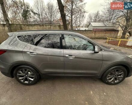Серый Хендай Санта Фе, объемом двигателя 2.2 л и пробегом 179 тыс. км за 21500 $, фото 8 на Automoto.ua