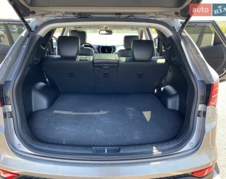 Серый Хендай Санта Фе, объемом двигателя 2.36 л и пробегом 185 тыс. км за 13950 $, фото 13 на Automoto.ua