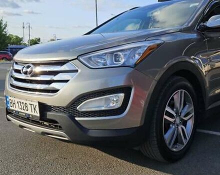 Сірий Хендай Санта Фе, об'ємом двигуна 2 л та пробігом 180 тис. км за 16500 $, фото 1 на Automoto.ua