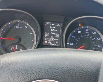 Серый Хендай Санта Фе, объемом двигателя 2.4 л и пробегом 110 тыс. км за 15500 $, фото 7 на Automoto.ua