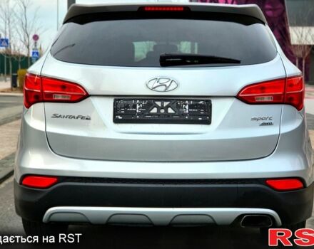 Серый Хендай Санта Фе, объемом двигателя 2.4 л и пробегом 126 тыс. км за 12900 $, фото 2 на Automoto.ua